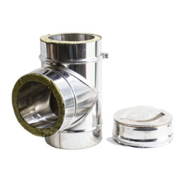 Tê em Inox Duplo Isolado