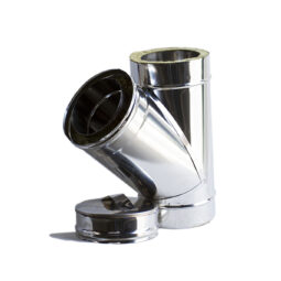 Forquilha em Inox Duplo Isolado