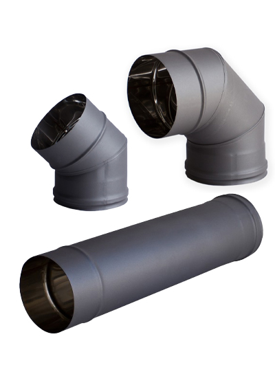 Tubo e Acessórios Antracite